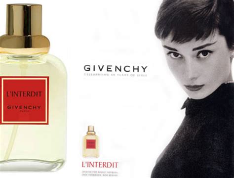 givenchy audrey hepburn perfume|interdit Givenchy sample.